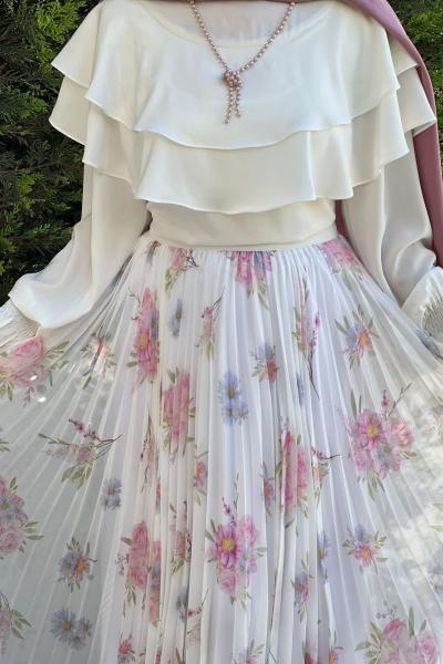 Çiçeğim Etek Pembe