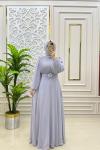 Defile Elbise Gri