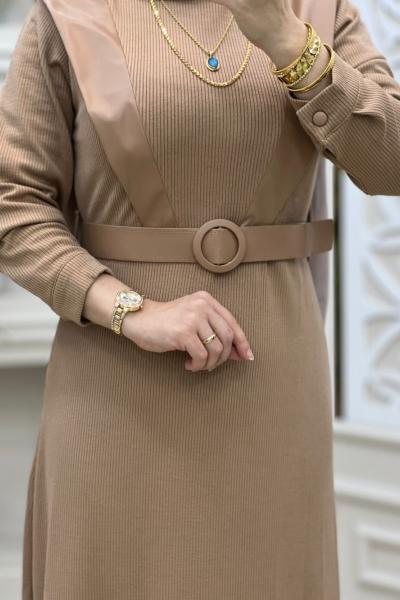 Derin Elbisem Camel