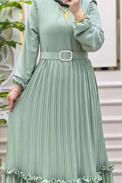 Diva Elbise Mint Yeşili