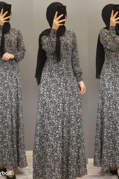 ELBİSE SEVENLERE Siyah Yasemin