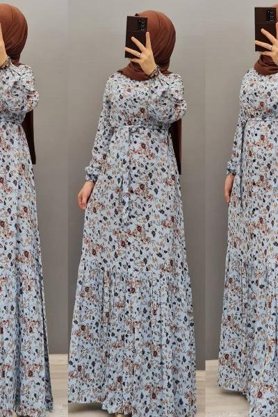 Elbisemin En Güzel Hali Gök Mavi