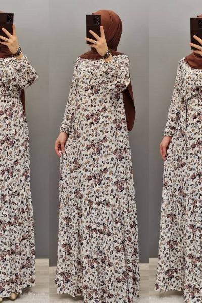 Elbisemin En Güzel Hali Ekru