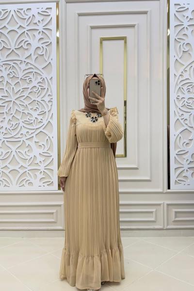 Elsa Elbise Şampanya