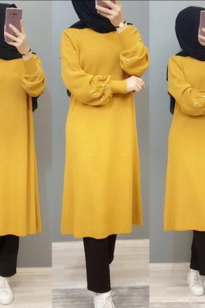 En Yeni Tuniğimiz Hardal Sarısı