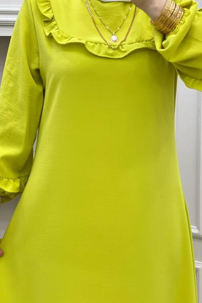 Esin Elbisem Limon Sarı