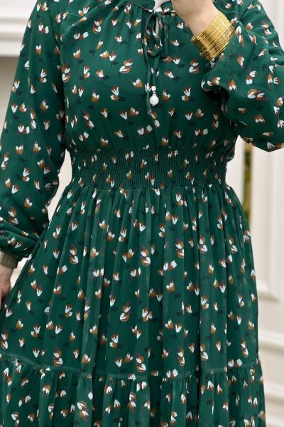 Eslim Elbise Zümrüt