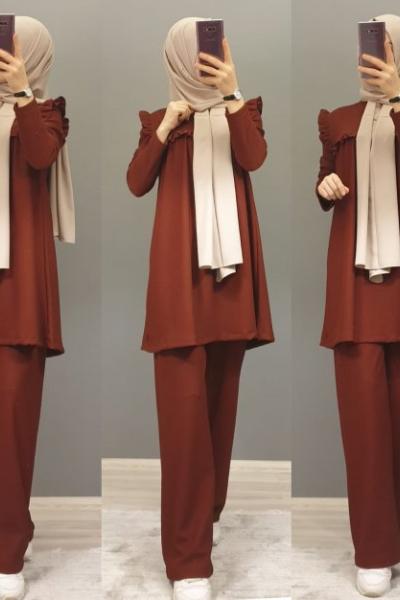 Fitilli Takımım Bordo