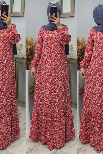 Freş Elbise  Kırmızı