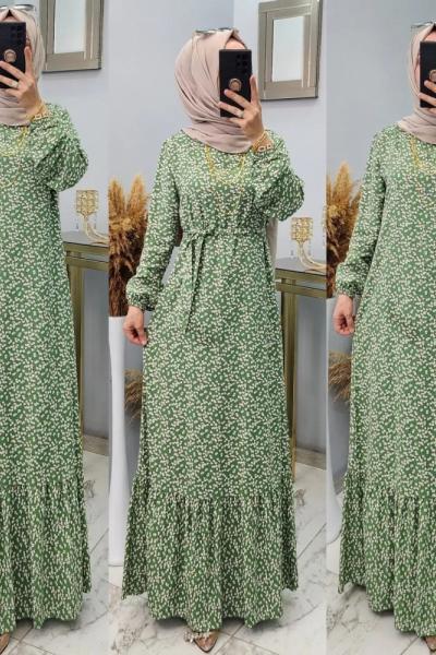 Freş Elbise  Yeşil