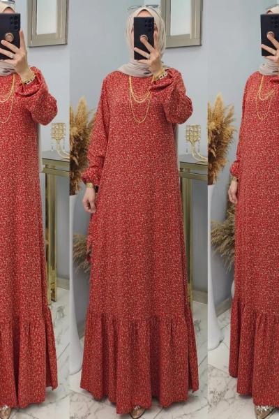 Freş Elbise  Kiremit