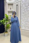Füsun Elbise Mavi