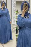 Füsun Elbise Mavi