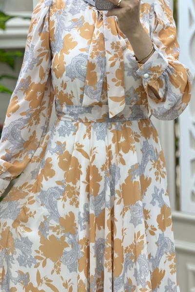 Gaye Elbisem Hardal Sarısı