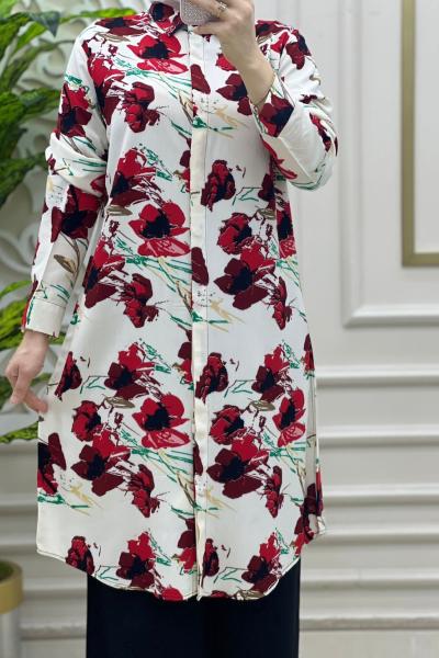 Gelincik Tunik Beyaz