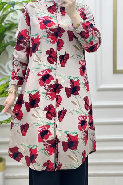 Gelincik Tunik Vizon