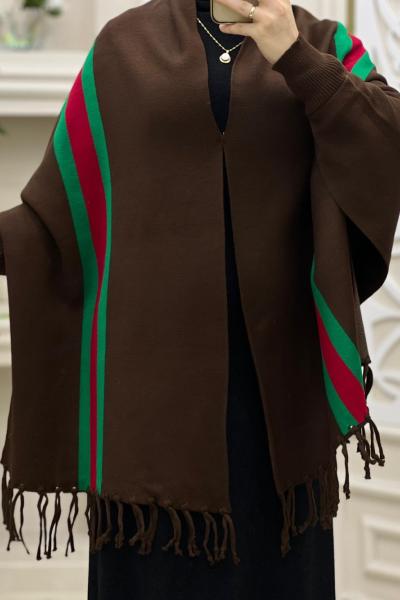 Guccim Şal Kahverengi