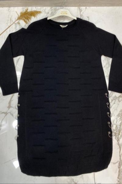 Halkalı Tuniğim Siyah