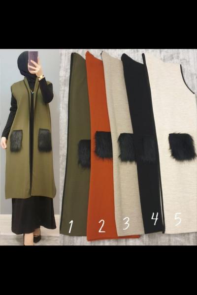 Harika Yelek Takımım Haki