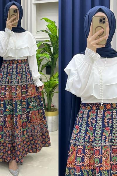 Hint etek Lale Kiremit