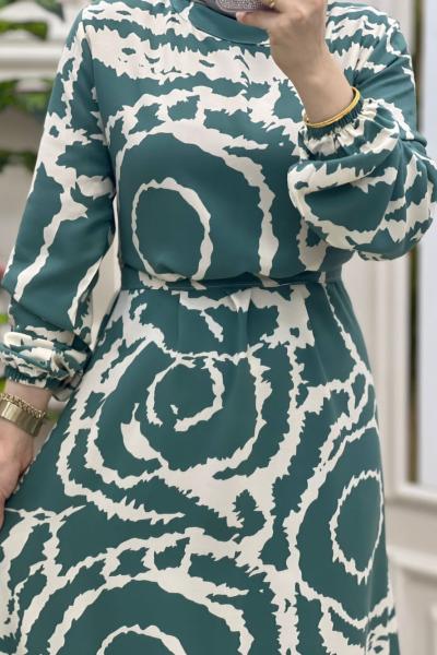 İklima Elbise Yeşil