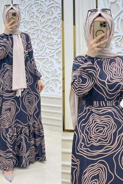 İmza Elbise Antrasit