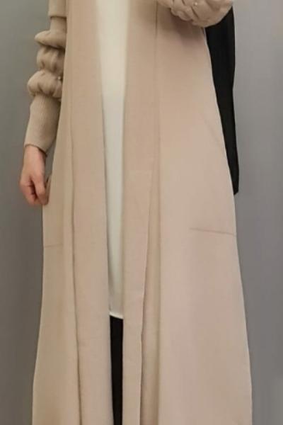 İncili Balon Kol Hırkam Kemik