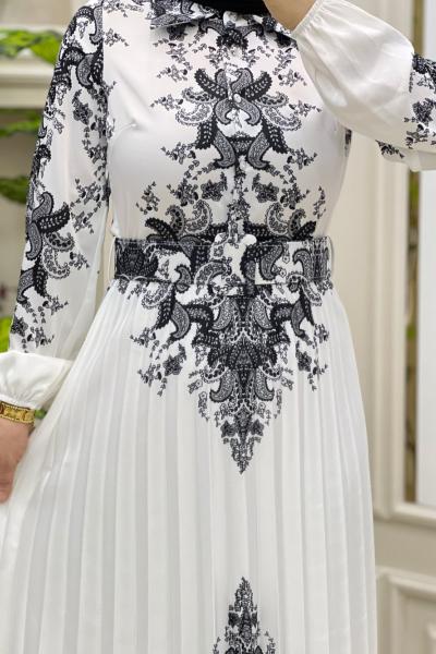 İpek Saten Elbise Siyah