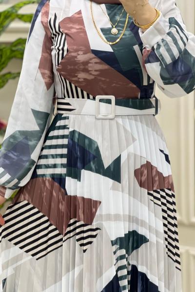 Kardelen Elbisem Kahverengi