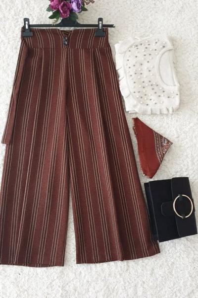 KAŞE PANTOLONUM Kahverengi