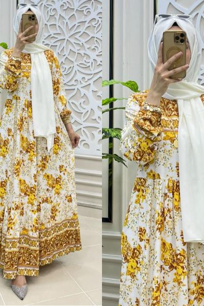 Kasımpatı Elbisem Sarı