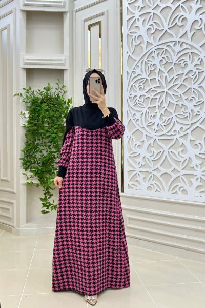 Kazayağı Elbisem Pembe