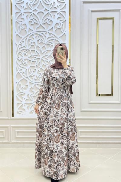 Kehribar Elbisem Beyaz