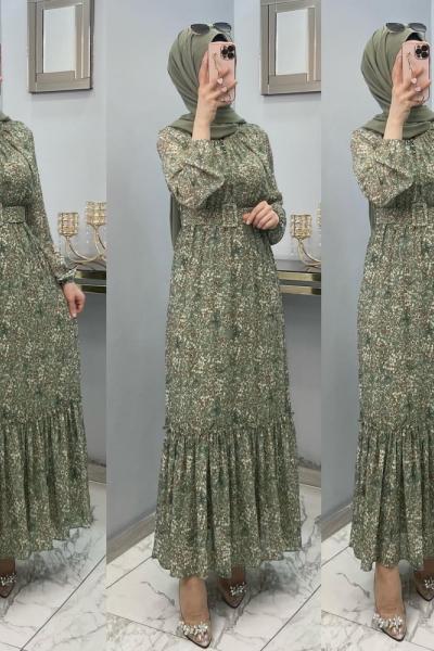 Kemer Elbise  Yeşil