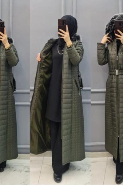 Kemerli Kabanım Haki