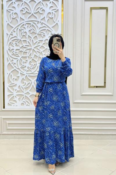 Kırçıl Elbise Mavi