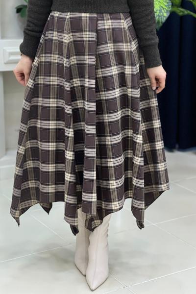 Kırlangıç Etek Kahverengi