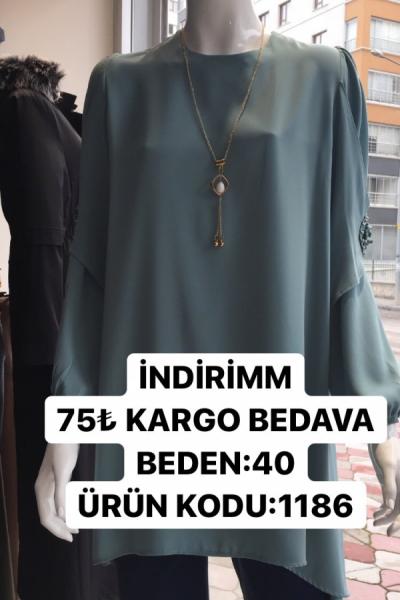 KOLLARI MODEL TUNİĞİM Nefti Yeşili