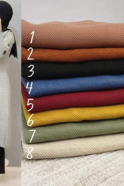 Kolu İşlemeli Cepli Tuniğim  Gri