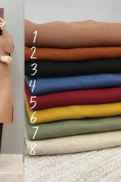 Kolu İşlemeli Tuniğim Soğan Kabuğu