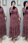 Korse Elbise  Pembe
