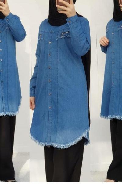 KOT GÖMLEĞİM Mavi