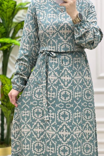 Kristal Elbisem Mint Yeşili