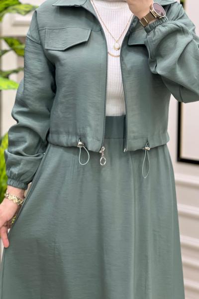 Layla Takım  Mint Yeşili