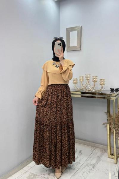 Leyla Gömlek  Camel