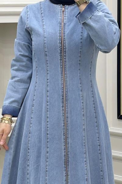 Melis Kot Ferace  Açık Mavi