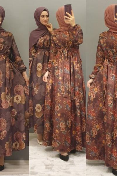 Mevsimlik Elbisem Kiremit