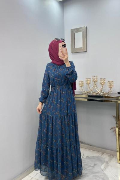 Nergis Elbisem indigoo