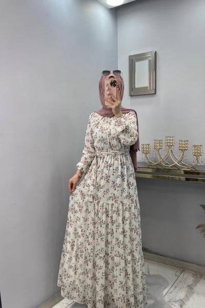 Nergis Elbisem Beyaz