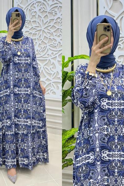 Neslihan Elbisem Lacivert